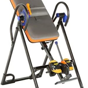 Exerpeutic 975SL All Inclusive Heavy Duty 350 lbs Capacity Inversion Table with Air Soft Ankle Cushions, Surelock and iControl Systems
