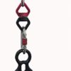 DASKING Aerial Silk Dance Hardware kit for Acrobatic Flying Dance Rescue 8 & Swivel & Carabiners - Image 2