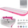XUNLONG Air Mat Tumble Track 4/8 inchs Thickness Inflatable Gymnastics Training Mat 10ft/13ft/16ft/20ft with Electric Air Pump for Cheerleading/Training/Water Fun/Park/Home use - Image 4