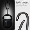 Spigen Carabiner Clips D Ring, Spring Snap Hook, Keyring Keychain Hook with Zinc Alloy Caribeaners - 3 Pack - Image 6