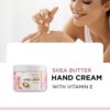 Hand Cream for Dry Cracked Hands - Hand Lotion for Dry Hands and Anti Aging Hand Cream for Women and Men with Cocoa Butter - Vitamin E Cream Hand Moisturizer and Shea Butter Hand Cream for Dry Hands - Image 3