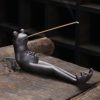 ChangWanna Frog Incense Stick Holder - Ceramic Insence Burner Ash Catcher, Insense Stand with 45 Sandalwood Incense Sticks, Frog Ornament for Aromatherapy/Yoga/Meditation/Home Living Room Office Decor - Image 7