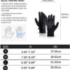 TEMEI Winter Warm Gloves Men Women Touch Screen Waterproof Windproof Non-Slip Grips Glove, for Cycling Driving Running Hiking - Image 5