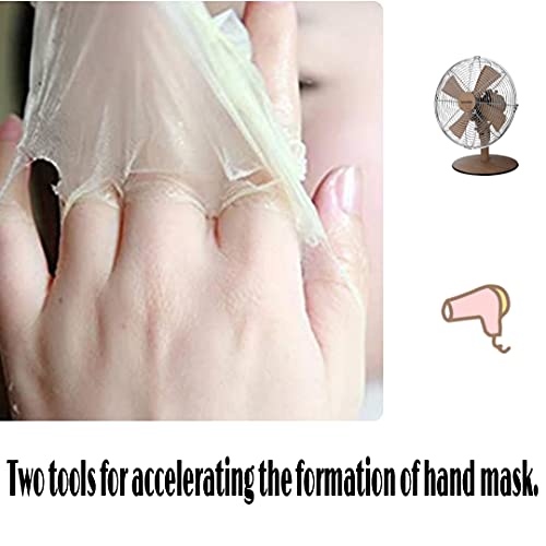 Lamilee Hand Mask Milk Honey Peel Off Hand Wax Moisturizing Hydrating Nourishing Exfoliating Hand Film Hands Care paraffin110g - Image 5