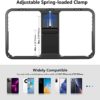 NEEWER Universal Phone Video Rig Kit Compatible with iPhone 14 Plus 14 13 12 Pro Android, Aluminum Handheld Phone Cage with Silicone Handles, Video Stabilizer Rig for Vlog Videography Live Streaming - Image 5