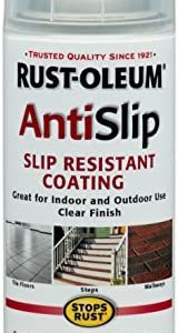 Rust-Oleum Stops Rust Anti-Slip 271455 Antislip Spray 12 oz, Clear Finish, 12 Fl Oz (Pack of 1)