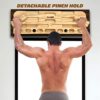 Yes4All Wooden Hang Board/Climbing Board for Doorway - Hand Strengthener Equipment for Training Finger, Grip and Pull Up - Image 7