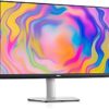 Dell S2722QC 27-inch 4K USB-C Monitor - UHD (3840 x 2160) Display, 60Hz Refresh Rate, 8MS Grey-to-Grey Response Time (Normal Mode), Built-in Dual 3W Speakers, 1.07 Billion Colors - Platinum Silver - Image 2