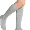 Leotruny 3 Pairs Women's Cotton Opaque Knee High Socks - Image 4