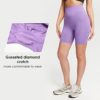 BALEAF Women's Seamless Biker Shorts High Waisted Workout Gym Shorts Running Exercise Fitness Shorts - Image 4