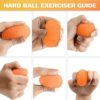 4 PCS Grip Strеngth Trainеr Hand Ball - Strеss Balls for Hand Workout, Wrist Strengthener, Grip Strengthener - Squishy Strеss Relief Balls for Adults, Kids - Thеrapy Wrist Exerciser for Anxiеty Relief - Image 4