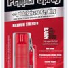 SABRE RED Pepper Spray Keychain with Quick Release for Easy Access – Max Police Strength OC Spray, Finger Grip for Accurate Aim, 10-Foot (3M) Range, 25 Bursts (5x Other Brands) – Practice Spray Option - Image 6