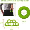 HSP-HSWITI Hand Grip Strengthener & Finger Stretcher,Finger Grip Exerciser Strength Trainer,Forearm Grip Workout for Climbing Basketball Relieve Wrist Carpal Tunnel Pain-6pcs - Image 5