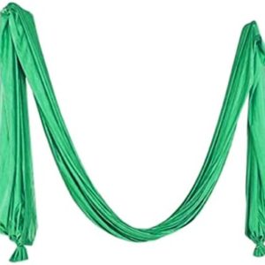 yotijay Flying Aerial Hammock Silk Sling Aerial Inversion Fabric, Green