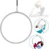 ZHFEISY Aerial Hoop Kit 770 Lbs Capacity Single Point Aerial Rings Equipment Aerial Hoop for Home Dance Studio Gyms and Performance Venue - Image 4