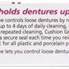 Cushion Grip - a Soft Pliable Thermoplastic for Refitting and Tightening Dentures 1 Oz (28 Grams) - Image 5