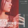 Vexor Pepper Spray w/ Belt Clip for self defense - 2 Pack, Maximum Police Strength, 20-foot range, Full Axis (360°) capability, Flip Top safety for Quick and Accurate Aim, Protection for Women and Men - Image 2
