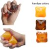 KOWVOWZ Resin Grip Ball Strength Trainer Exerciser, Finger Stretcher Trainer, Hand Exerciser, Stress Relief Strengthener Hand Gripper for Adults, Elderly Woman and Man Pack of 2 Random Color - Image 4
