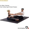 GXMMAT Extra Large Yoga Mat 6'x8'x7mm, Thick Workout Mats for Home Gym Flooring, Non-Slip Quick Resilient Barefoot Exercise Mat, Non Toxic Ultra Comfortable Cardio Mat for Pilates, Stretching, Fitness - Image 2
