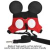Toddler Leash & Harness, Yimidear Child Anti Lost Leash Baby Cute Safety Harness Belt Strap Hold Kids Close While Walking for Boys and Girls(Red) - Image 2