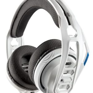 RIG 400HS Stereo Gaming Headset with Removable Noise Canceling Microphone for Playstation PS4, PS5, and PCs - White