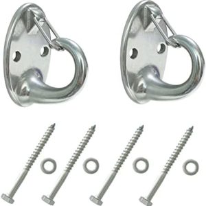 Ginyrerd Resistance Band Wall Anchor Wall Ceiling Mount Bracket for Suspension Strap Trainer,2000lb Capacity,Body Weight Strength Training, Aerial Yoga Swing & Hammock, Battle Rope, Boxing Equipment