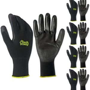 5 PACK Gorilla Grip Gloves - Medium