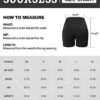 SUUKSESS Women Seamless Booty Shorts Butt Lifting High Waisted Workout Shorts - Image 7