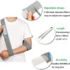 Unizooke Arm Sling - Medical Support Strap for Broken & Fractured Bones - Adjustable Shoulder, Rotator Cuff Full Soft Immobilizer - For Left, Right Arm, Men Women(Simple/Lightweight/Comfortable) - Image 5