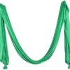yotijay Flying Aerial Hammock Silk Sling Aerial Inversion Fabric, Green - Image 3