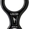 Fusion Climb Aluminum Figure 8 Descender Rigging Plate Black Heavy Duty, Large - Image 2