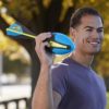 NERF Vortex Ultra Grip Football, Designed for Easy Catching, Howling Whistle Sound, Distance-Optimizing Tail, Water-Resistant, All-Weather Play - Image 7