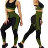 FeelinGirl High Waisted Yoga Leggings for Women Workout Running Pants with 3 Rows Hook&Eye Stretchy Fitness Gym Tights - Image 2