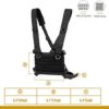 OneTigris ROC Chest Rig Tactical Modular Panel with Removable X Shoulder Strap and Mesh Backing - Image 5