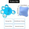 Hand Exerciser Ball, Hand Grip Strengthener Finger Exerciser Stretchable Training Ball for Hand Cramps Recovery Finger Physical Training, with Hand Massage Relaxation Ball - Image 4