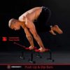 Rubberbanditz Parallettes Bars For Push Ups & Dip | Lightweight, Heavy Duty Non-Slip Parallel Bars Stand For Handstands, Calisthenics, Crossfit, Gymnastics, & Bodyweight Training Workouts - Image 4