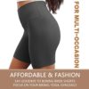 Natural Feelings 4 Pack Biker Shorts for Women-8" Workout Athletic Gym Sports Yoga Shorts Pants High Waist Cycling Shorts - Image 3