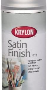 Krylon K01323000 Gallery Series Artist and Clear Coatings Aerosol, 11-Ounce, Satin Finish