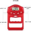 GRIPX Digital Hand Dynamometer Grip Strength Measurement Meter Auto Capturing Electronic Hand Grip Power 198Lbs / 90Kgs, 2-Pack - Image 3
