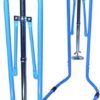 Athletic Bar Kids Jungle Gym Gymnastics 3 in 1 Deluxe Swing Set, Trapeze Rings, Monkey Bars Kip Bar Playground Expandable Junior Training Bar Foldable Climbing Tower Blue - Image 6