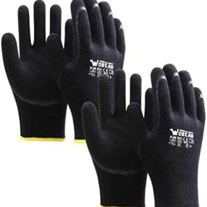 Winter Work Gloves, 2 Pairs mart Touch Acryl Fiber Lined Cold Storage Freezer Work gloves