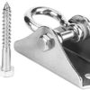 Alomejor Ceiling Anchor Stainless Steel Yoga Swing Hammock Mount Buckle Fixing Aerial Swing Hangers for Celling Installation - Image 2