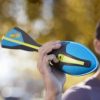 NERF Vortex Ultra Grip Football, Designed for Easy Catching, Howling Whistle Sound, Distance-Optimizing Tail, Water-Resistant, All-Weather Play - Image 6