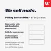 We Sell Mats 4 ft x 6 ft x 2 in Personal Fitness & Exercise Mat, Lightweight and Folds for Carrying - Image 2