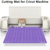 WORKLION Cutting Mat 12x12 StrongGrip for Cricut: Cricut Explore One/Air/Air 2/Maker Strong Adhesive Sticky Non-Slip Durable Mat for Arts & Crafts Projects - Purple Cutting mat(3 Pack) - Image 2