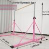 Seliyoo senior gymnastic bar 6FT in width,height adjusutable from 49.2" to 68.9" with super big extension bars,gymnastic kip bar for adults with limited 550 LBS - Image 2