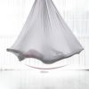 ZCXBHD Aerial Yoga Hammock Set 5mx2.8m Fitness Anti Gravity with 350 KG Load for Inversion Exercise Pilates Gymnastics (Color : Light Gray) - Image 2