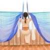 ZCXBHD 5 Meter Premium Yoga Aerial Silks Equipment Aerial Yoga Hammock Safe Deluxe Aerial Kit Antigravity Yoga Swing (Color : Pink) - Image 3