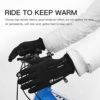 TEMEI Winter Warm Gloves Men Women Touch Screen Waterproof Windproof Non-Slip Grips Glove, for Cycling Driving Running Hiking - Image 7