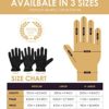 Black Gloves XL (10 Pair) - Cotton Gloves for Eczema, Cotton Gloves for Dry Hands, Black Cotton Gloves for Women, Spa Glove, Lotion Glove, Sleeping Glove - Image 8